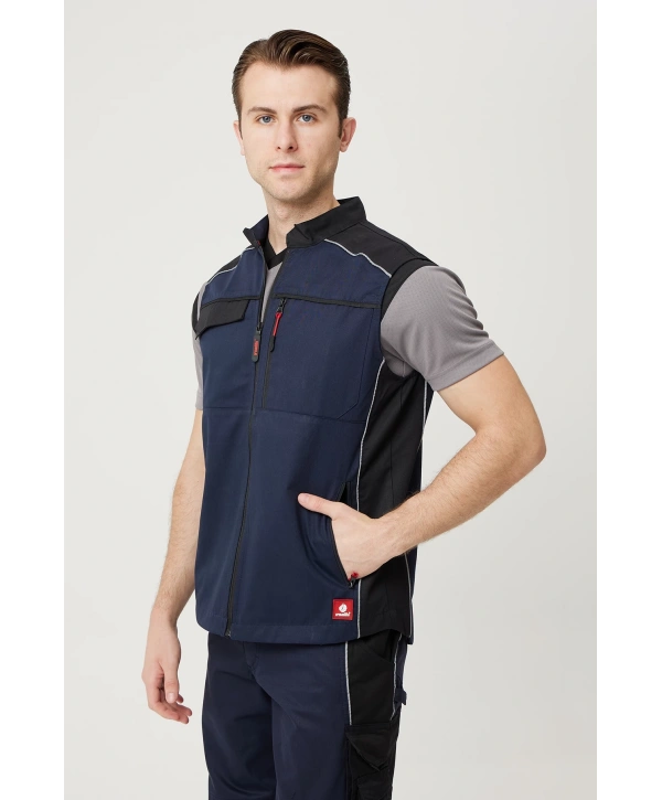 Allium Yazlık İş Ve Outdoor Yelek - Hafif, Dayanıklı, Nefes Alabilir, Fonksiyonel Cepli