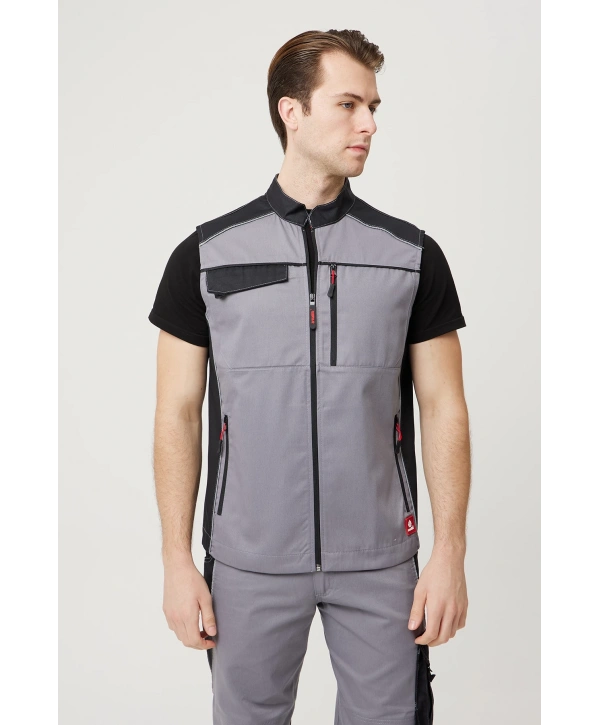 Allium Yazlık İş Ve Outdoor Yelek - Hafif, Dayanıklı, Nefes Alabilir, Fonksiyonel Cepli