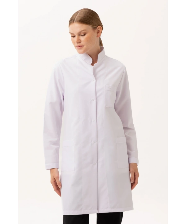 Arbutus Kadın Doktor Ve Laboratuvar Önlüğü - Uzun Kollu, Dayanıklı Ve Rahat Kesim
