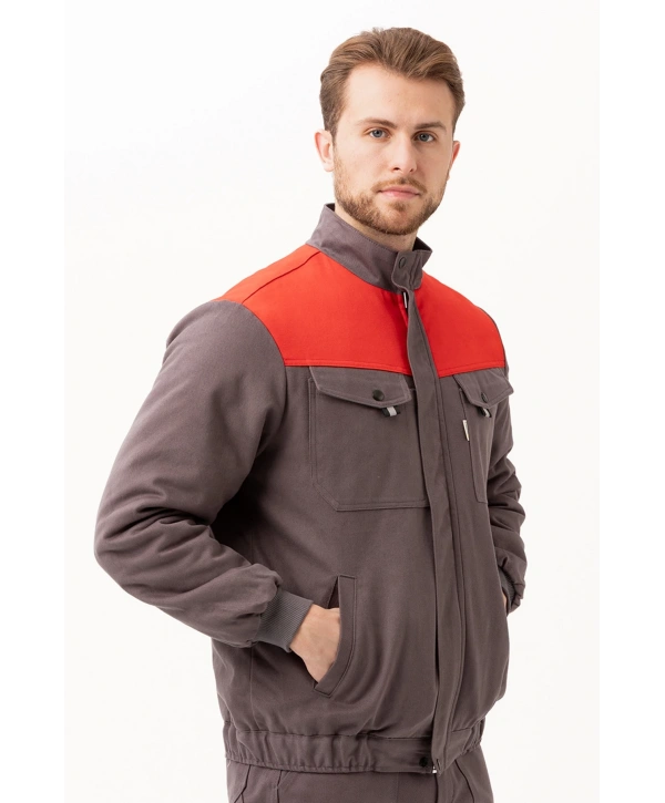 Avensis Kışlık Mont Kapitone Astar Rüzgar Geçirmez İş Montu Soğuk Hava Kıyafeti