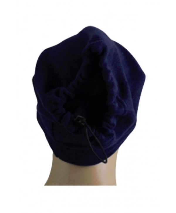 Bağcıklı Polar Bere Boyunluk Çift Kullanım Sıcak Ve Konforlu Tasarım