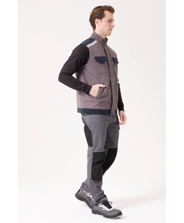 Blaze Kışlık İş Yeleği - Sıcak Tutucu, Rüzgar Geçirmez, Fonksiyonel Cepli