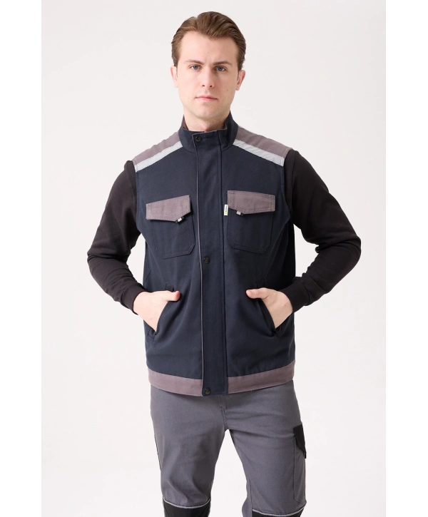 Blaze Kışlık İş Yeleği - Sıcak Tutucu, Rüzgar Geçirmez, Fonksiyonel Cepli