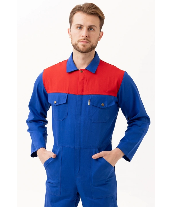 Carica Yazlık Tulum Saxmavi-kırmızı