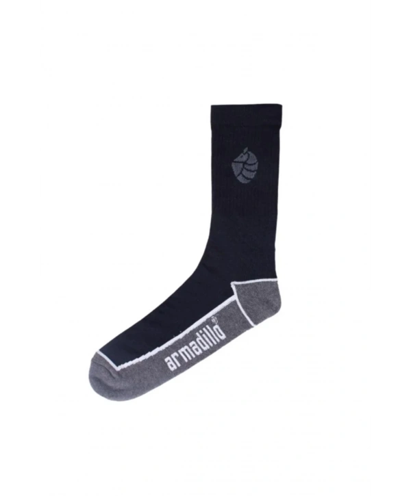 Çorap: Armadillo Kışlık Çorap-soket Uzun Siyah-laci-beyaz(çizgili)