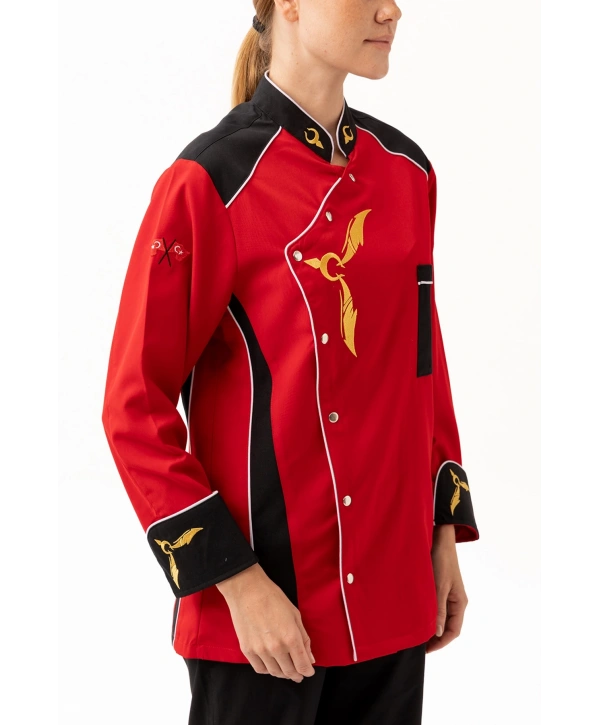 Crenata Şef Aşçı Ceketi - Şık Ve Dayanıklı, Nefes Alabilir, Profesyonel Mutfak Kullanımı İçin