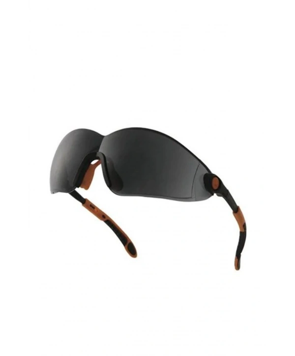 Delta Plus Vulcano2 Smoke Füme Lensli Geniş Görüşlü Koruyucu İş Gözlüğü