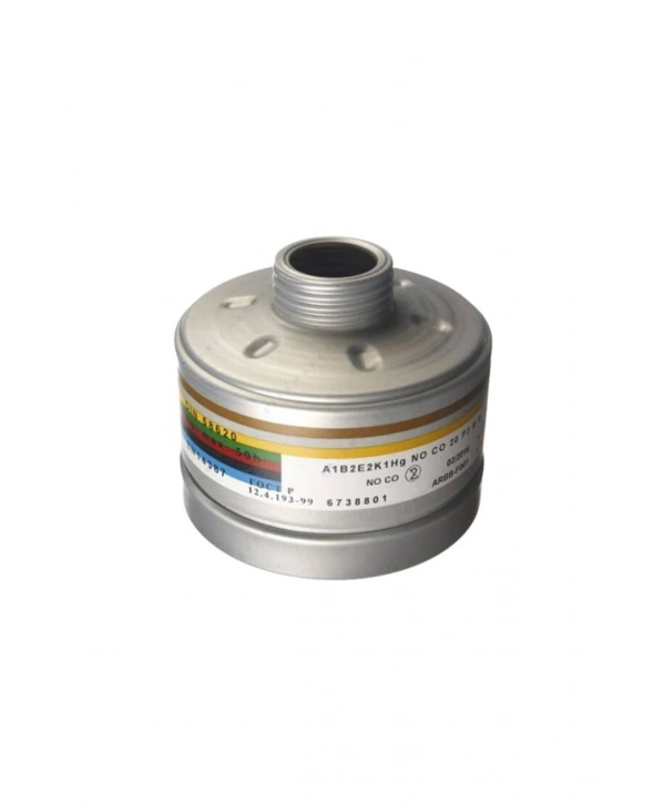 Drager 6738801 X-plore A1b2e2k1 Hg Co No P3 Rd40 Filtre Geniş Spektrumlu Solunum Koruma Filtresi