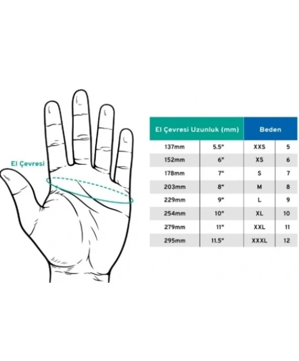 Eldiven Starline E-63 Poliüretan Std
