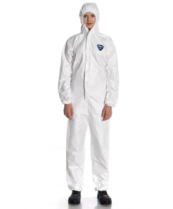 Faba T-530 Tip 5 6b Koruyucu Tulum Antistatik Nefes Alabilir Tek Kullanımlık Tulum