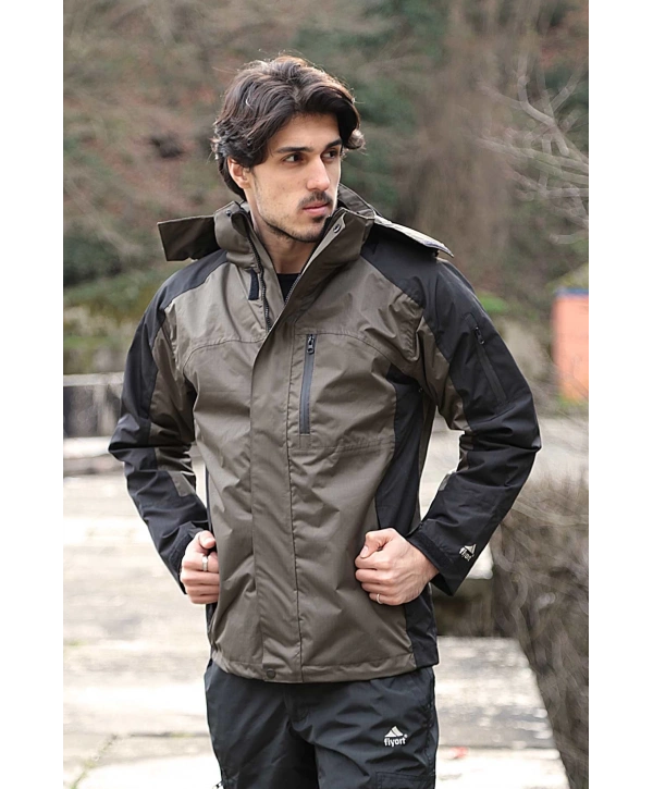 Fiyort Fy 162 Sogne 3ü 1 Arada Su Geçirmez Mont Çıkarılabilir Polar Astarlı, Nefes Alabilen Outdoor Ceket