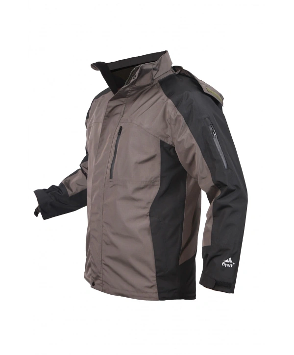 Fiyort Fy 162 Sogne 3ü 1 Arada Su Geçirmez Mont Çıkarılabilir Polar Astarlı, Nefes Alabilen Outdoor Ceket