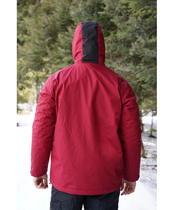 Fiyort Fy 76 Floyen Polarlı Su Geçirmez Outdoor Yağmurluk Mont – Erkek Kapüşonlu Ceket