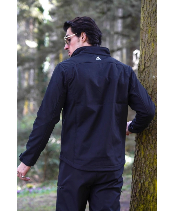 Fiyort Fy81 Logan Softshell Mont Su Geçirmez Rüzgar Korumalı, Dayanıklı Erkek Ceket