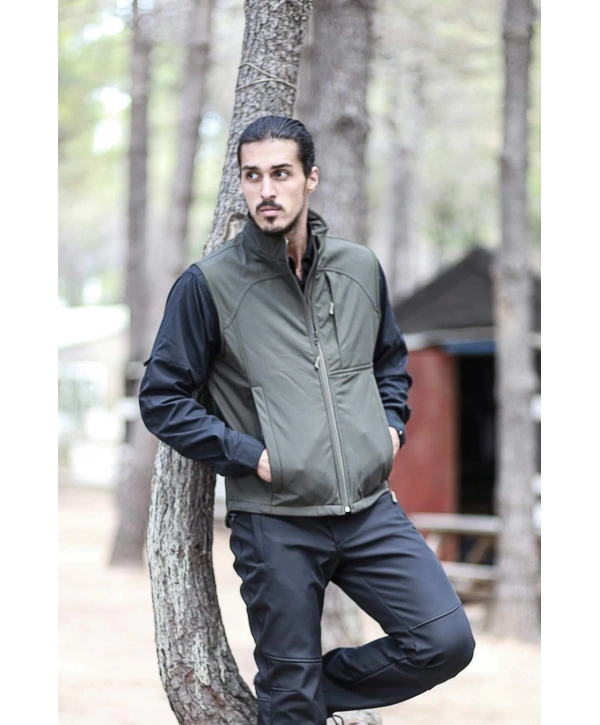 Fiyort Fy82 Kenai Softshell Yelek – Rüzgar Geçirmez, Su İtici Ve Nefes Alabilir Outdoor Yelek