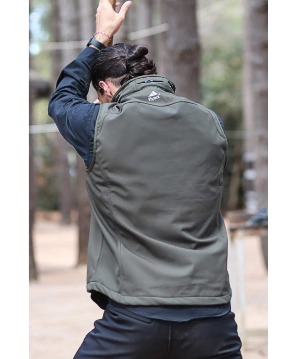 Fiyort Fy82 Kenai Softshell Yelek – Rüzgar Geçirmez, Su İtici Ve Nefes Alabilir Outdoor Yelek