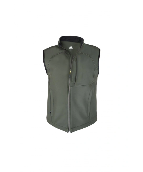 Fiyort Fy82 Kenai Softshell Yelek – Rüzgar Geçirmez, Su İtici Ve Nefes Alabilir Outdoor Yelek