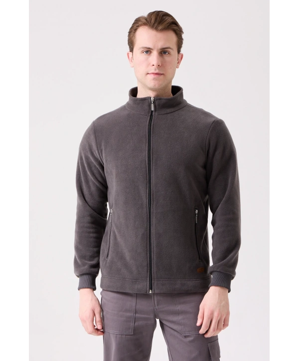 Galanthus Polar Mont Erkek Fermuarlı Sıcak Tutan Rahat Ve Dayanıklı Kışlık Ceket