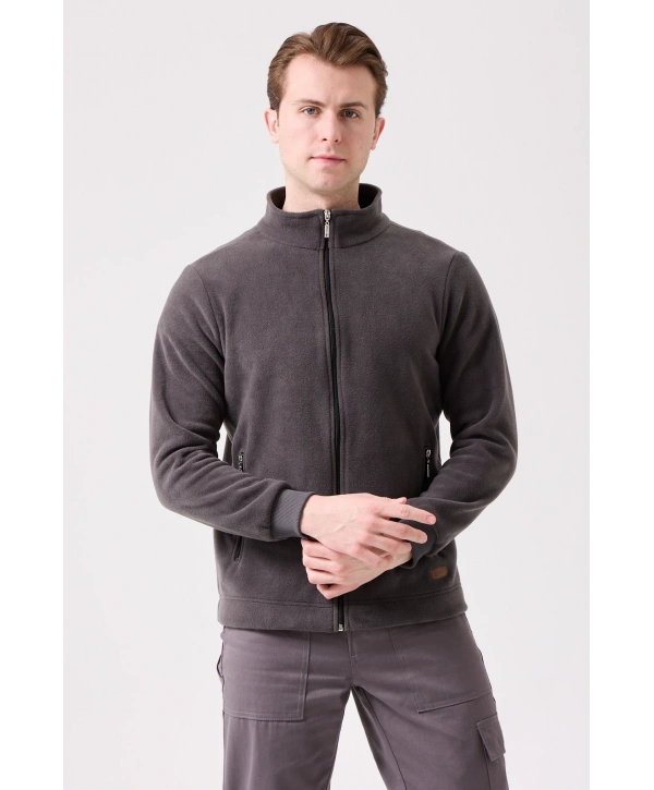 Galanthus Polar Mont Erkek Fermuarlı Sıcak Tutan Rahat Ve Dayanıklı Kışlık Ceket