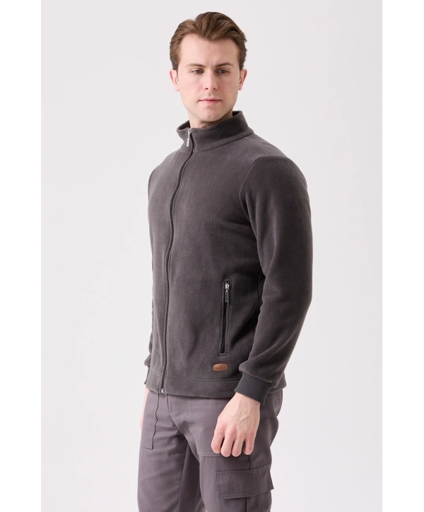 Galanthus Polar Mont Erkek Fermuarlı Sıcak Tutan Rahat Ve Dayanıklı Kışlık Ceket