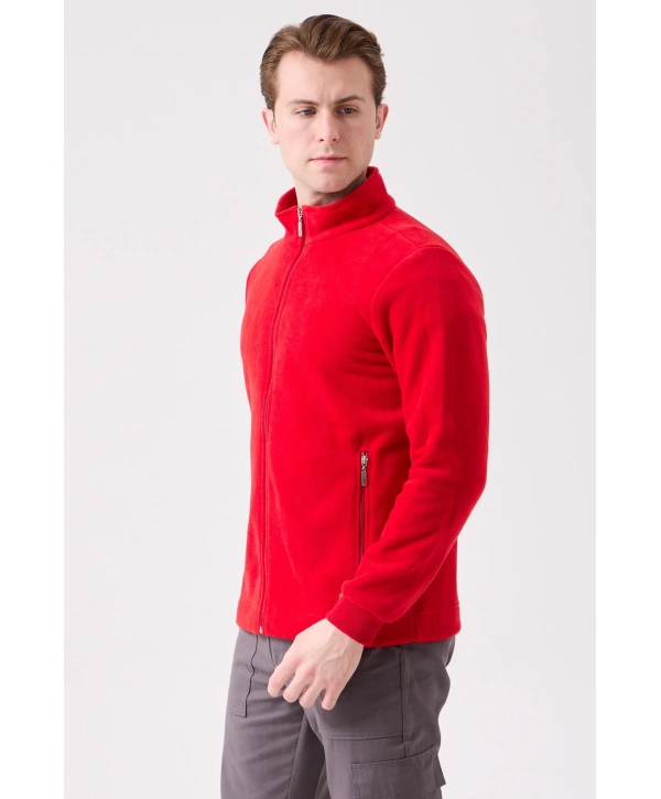 Galanthus Polar Mont Erkek Fermuarlı Sıcak Tutan Rahat Ve Dayanıklı Kışlık Ceket