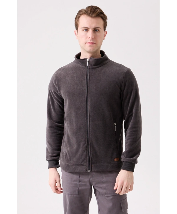 Galanthus Polar Mont Erkek Fermuarlı Sıcak Tutan Rahat Ve Dayanıklı Kışlık Ceket