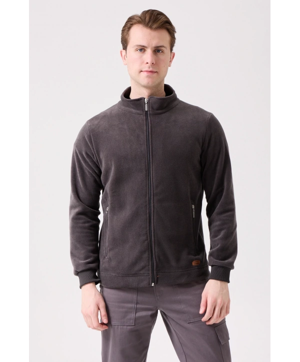 Galanthus Polar Mont Erkek Fermuarlı Sıcak Tutan Rahat Ve Dayanıklı Kışlık Ceket