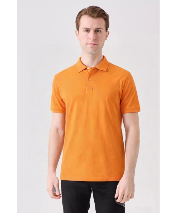 Galanthus Polo T-shırt Turuncu