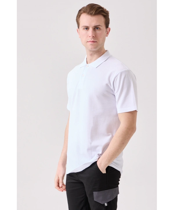 Galanthus Polo Yaka T-shirt - Pamuklu, Nefes Alabilir, Klasik Ve Şık Tasarım