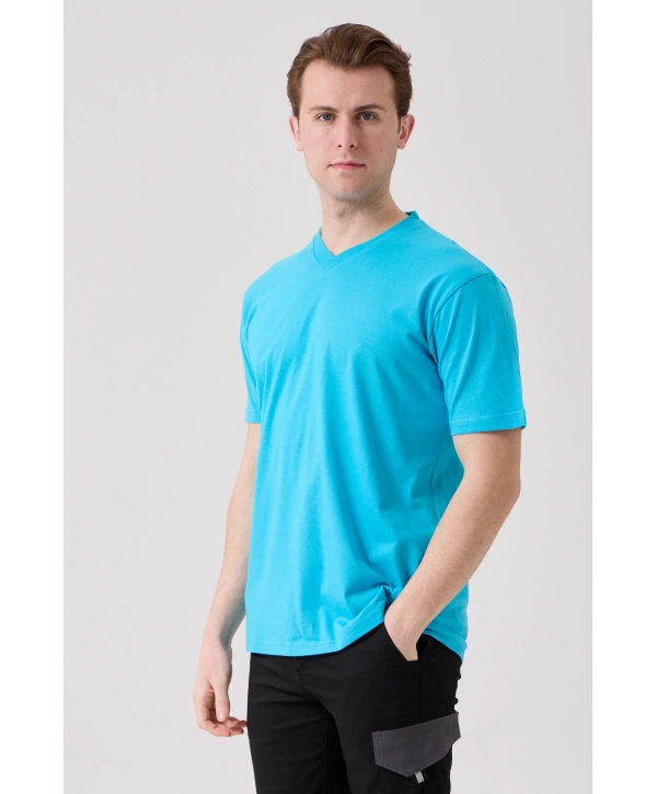 Galanthus V Yaka T-shirt - Nefes Alabilir, Rahat Ve Şık Tasarım