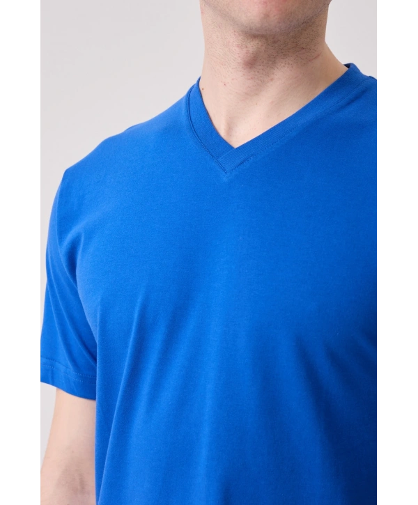 Galanthus V Yaka T-shirt - Nefes Alabilir, Rahat Ve Şık Tasarım