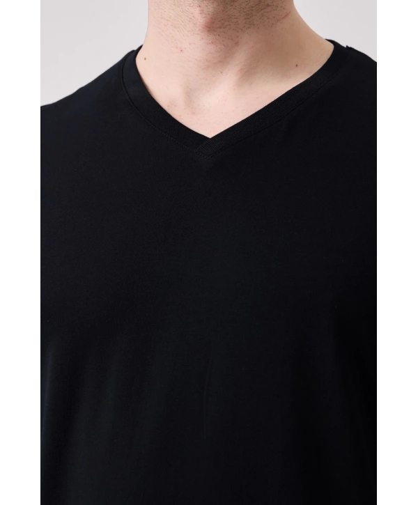 Galanthus V Yaka T-shirt - Nefes Alabilir, Rahat Ve Şık Tasarım