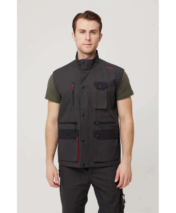 Galium İş Ve Outdoor Yelek - Hafif, Dayanıklı, Çok Cepli, Fonksiyonel Tasarım