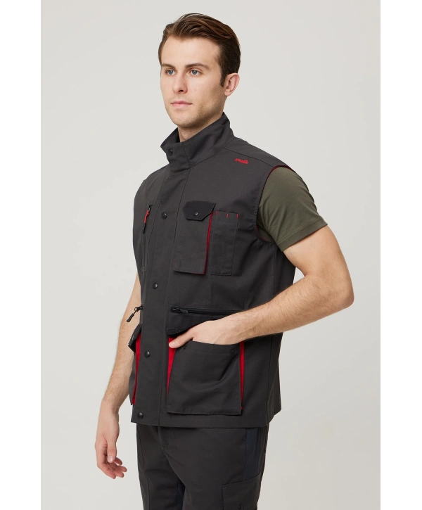 Galium İş Ve Outdoor Yelek - Hafif, Dayanıklı, Çok Cepli, Fonksiyonel Tasarım