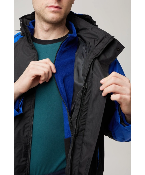 Gallium 3n1 Outdoor Parka - Su Ve Rüzgar Geçirmez, Çıkarılabilir İç Astar, Çok Fonksiyonlu Mont