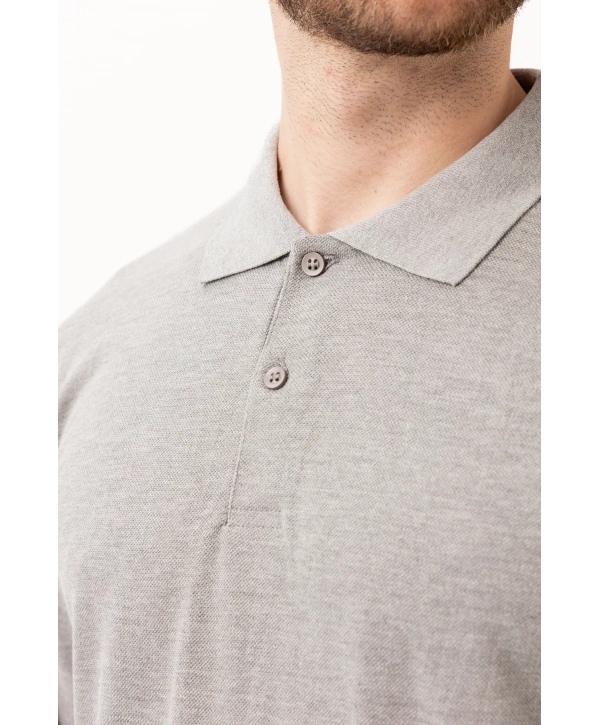 Gaura Polo T-shırt Gri Melanj