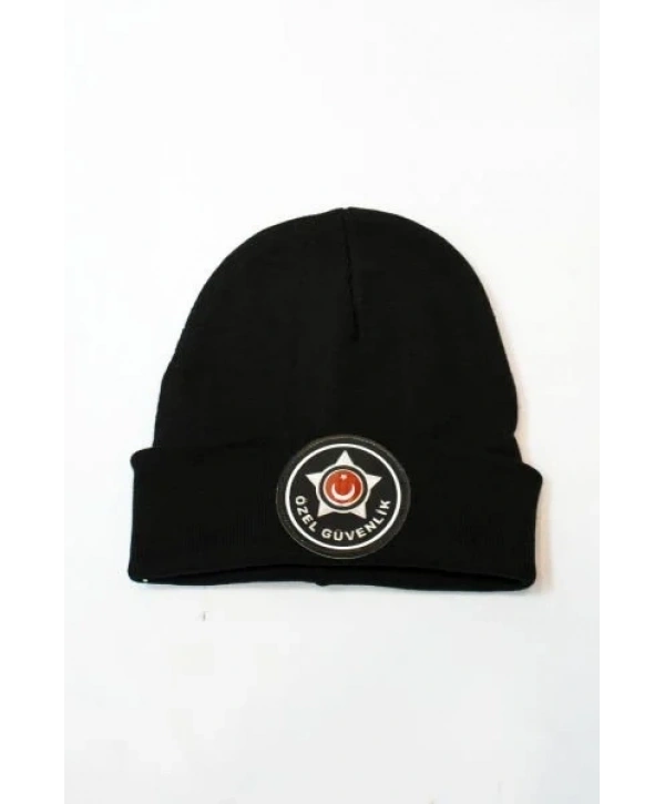 Güvenlik Km Bere Soğuk Hava Koşullarına Uygun Özel Güvenlik Armalı Sıcak Tutan Bere