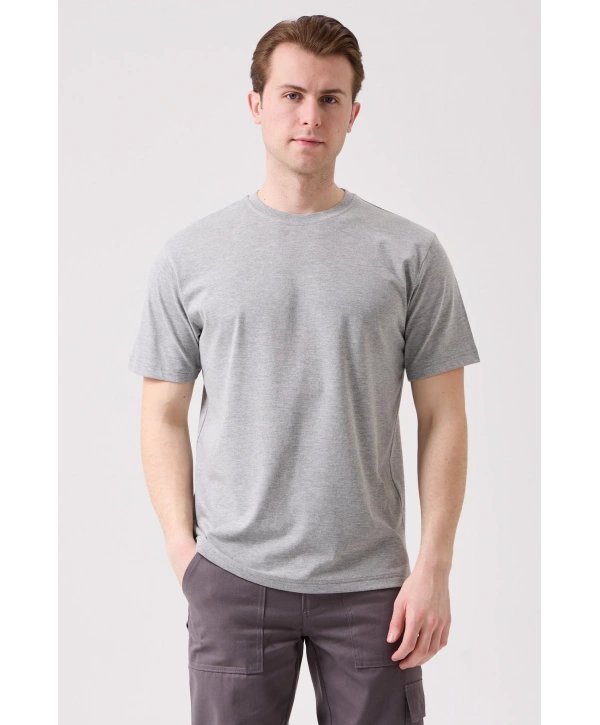 Herba Basic T-shirt - Pamuklu, Nefes Alabilir, Klasik Ve Rahat Kesim