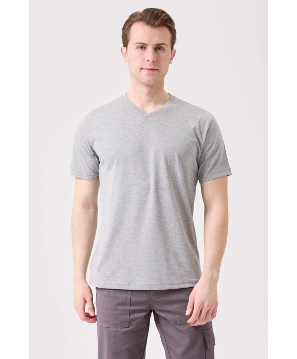 Herba V Yaka T-shirt - Nefes Alabilir, Rahat Ve Şık Tasarım