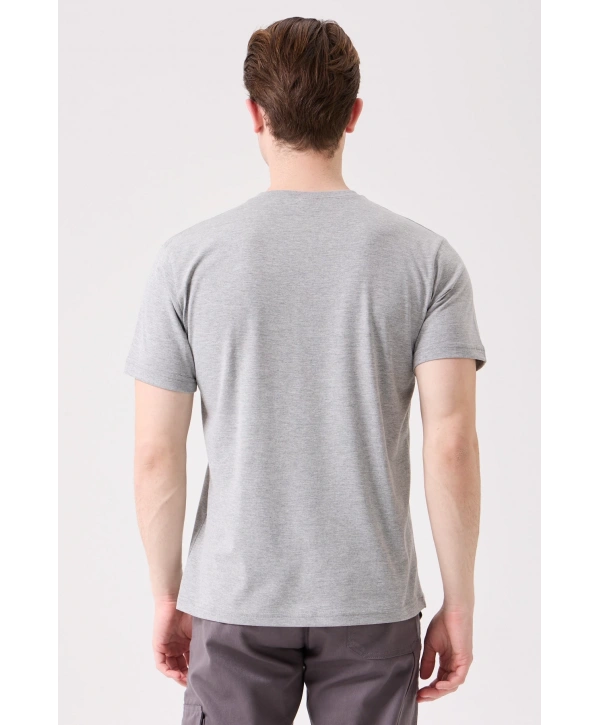 Herba V Yaka T-shirt - Nefes Alabilir, Rahat Ve Şık Tasarım