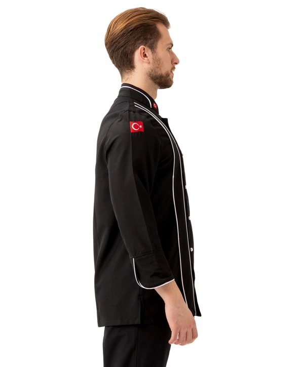 Hispanica Şef Aşçı Ceketi - Profesyonel, Nefes Alabilir, Şık Ve Dayanıklı Mutfak Ceketi