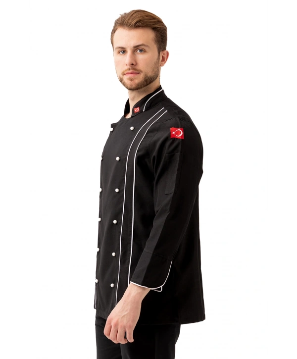 Hispanica Şef Aşçı Ceketi - Profesyonel, Nefes Alabilir, Şık Ve Dayanıklı Mutfak Ceketi
