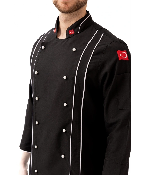 Hispanica Şef Aşçı Ceketi - Profesyonel, Nefes Alabilir, Şık Ve Dayanıklı Mutfak Ceketi