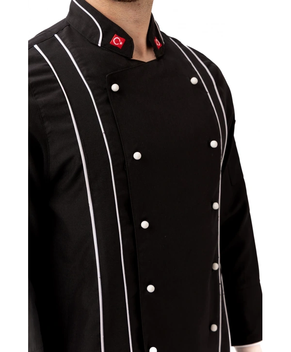 Hispanica Şef Aşçı Ceketi - Profesyonel, Nefes Alabilir, Şık Ve Dayanıklı Mutfak Ceketi