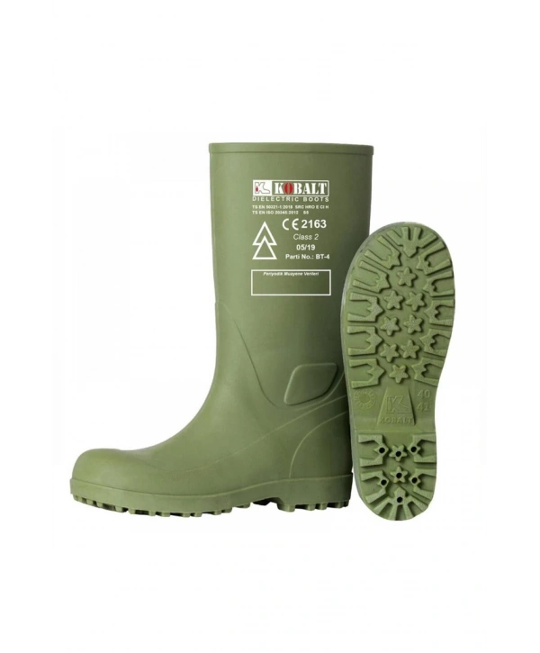 İş Ayakkabısı: Kobalt Elektirikçi Çizme  S5 Yeşil