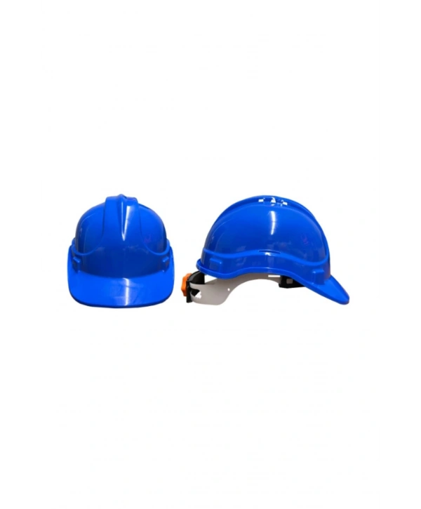 Karam Kb660 Vidalı Baret Beyaz İş Güvenliği Başlığı Ayarlanabilir Darbe Dayanımlı Koruyucu