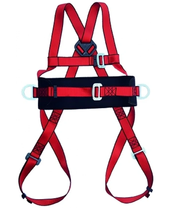 Karam Kp 10 Düşüş Durdurucu Emniyet Kemeri Bel Destekli Ayarlanabilir Tam Vücut Emniyet Sistemi