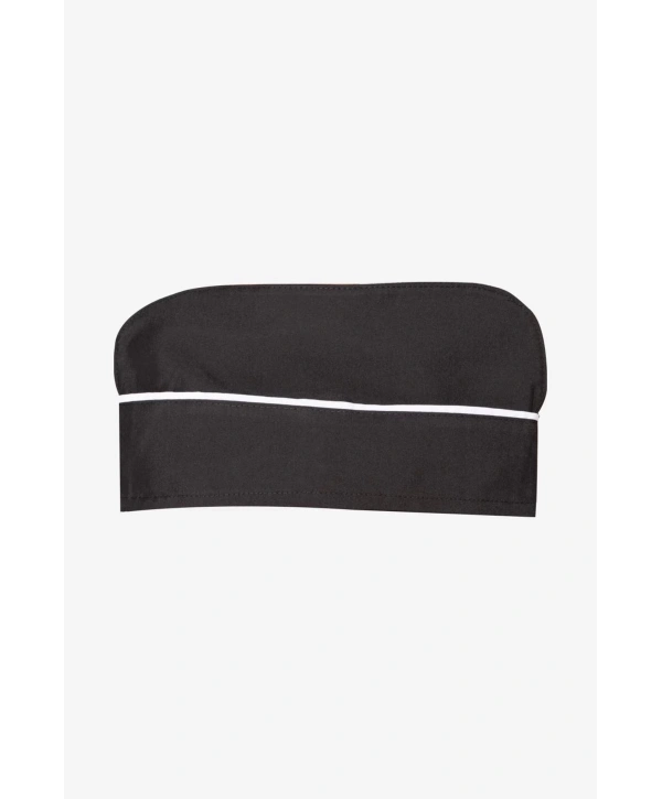 Libani Aşçı Kepi Beyaz-saxmavi