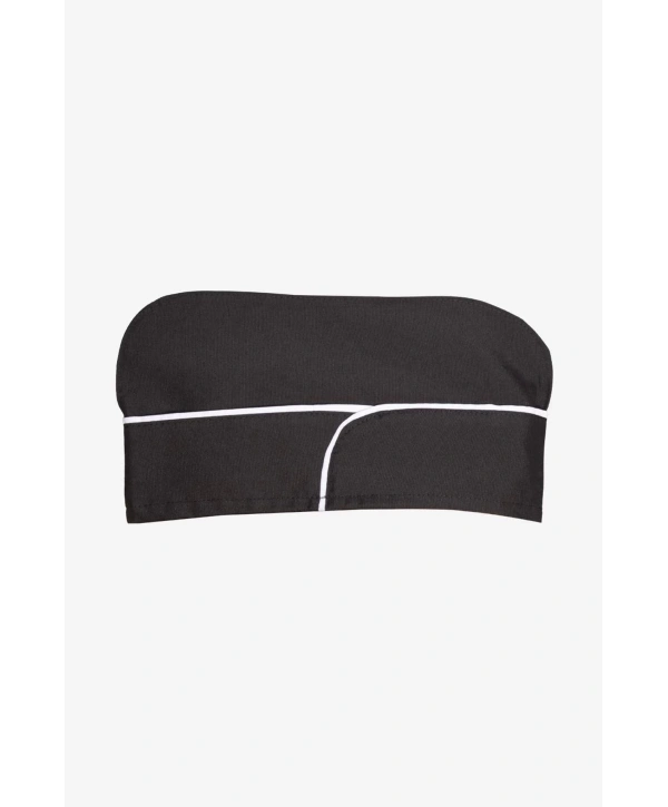 Libani Aşçı Kepi Beyaz-saxmavi