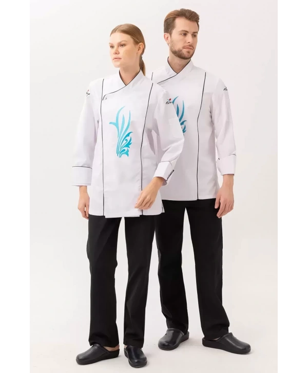 Libani Şef Aşçı Ceketi - Nefes Alabilir, Dayanıklı, Profesyonel Mutfak Kullanımı İçin